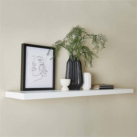 Floating Corner Shelf Dunelm