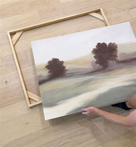 Floating Frame For Canvas Panel