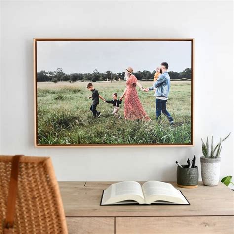 Floating Frame Photo Canvas