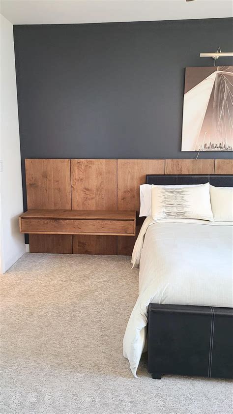 Floating Headboard Diy