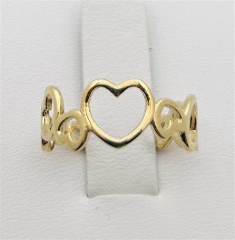 Floating Heart Ring