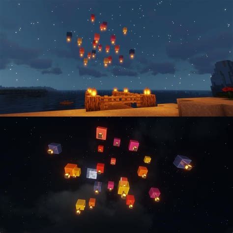 Floating Lanterns Minecraft
