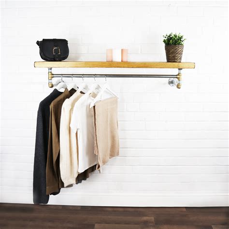 Floating Shelf With Rail