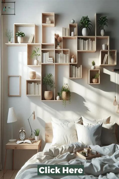 Floating Shelves For A Bedroom