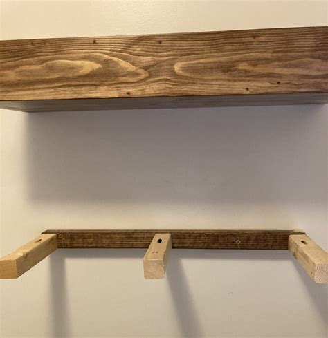 Floating Shelves With Cleats