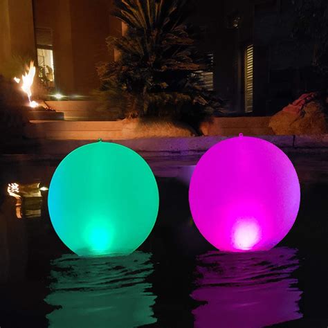 floating swimming pool lights