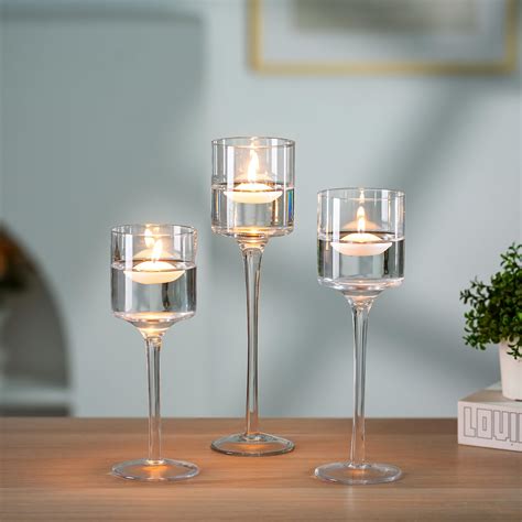 Floating Tea Light Candle Holders