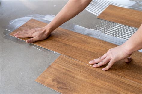 floating vinyl plank flooring final step