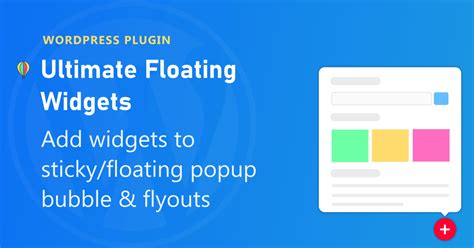 Floating Widget Plugin For Wordpress
