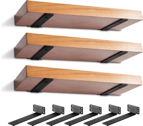Heavy duty metal shelf bracket for floating shelves as seen etsy Artofit