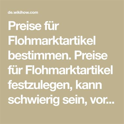 Flohmarkt