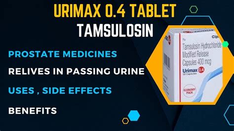 Flomax Generic (Tamsulosin) 0.4mg, 90caps