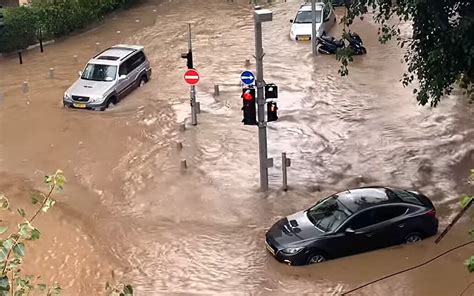 flood in tel aviv