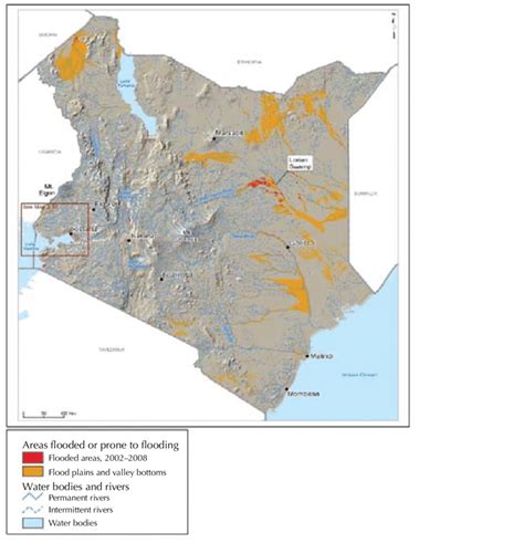 flood prone areas in kenya