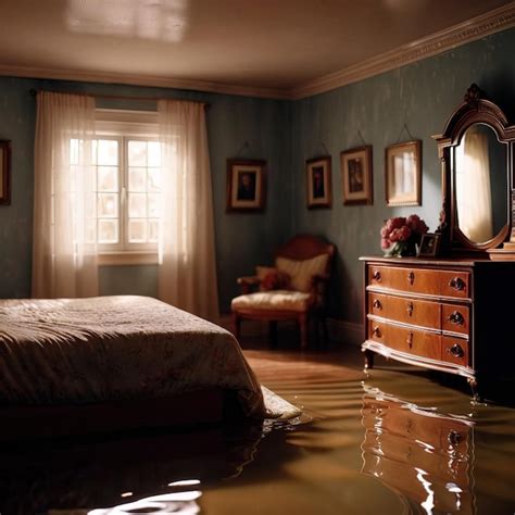 Cool Flooded Bedroom References