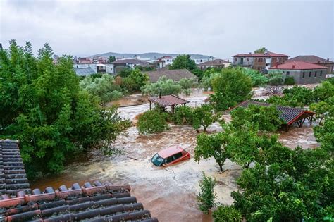 flooding in volos greece