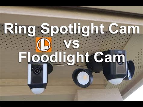 Floodlight Camera Vs Spotlight Camera