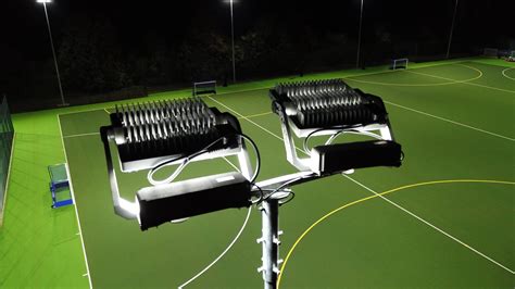 floodlights for football pitches