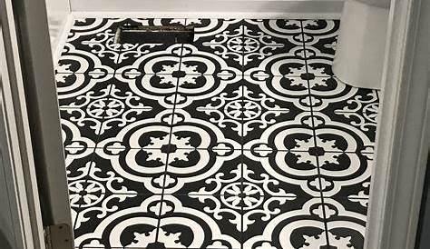 Black & white floor tiles Floor tile design, Black and white hallway