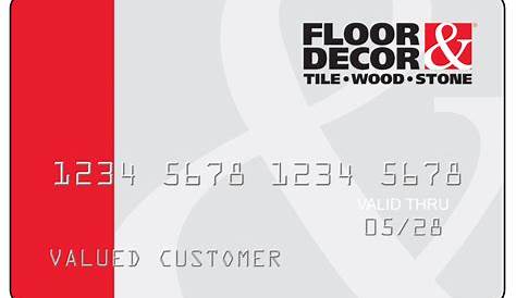 Floor And Decor Credit Card Offers Credit Center Floor Decor Floor