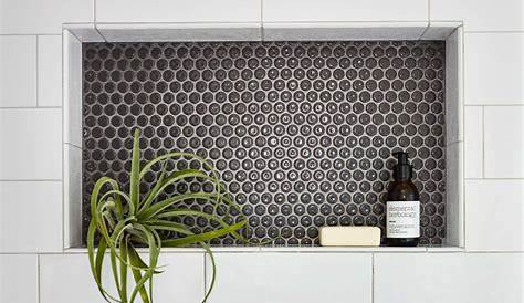 50 Tile Shower Niche Ideas and Shelf Designs for Your Bathroom Planning