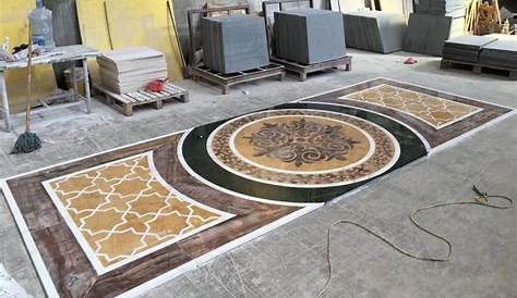 Waterjet Cut Marble Medallions Floor Tile Suppliers China Wholesale