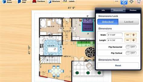 Download iPad Floor plan app, Create floor plan, Home design software