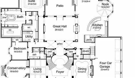 Download 10000 Square Foot House Plans Zijiapin | Architectural floor