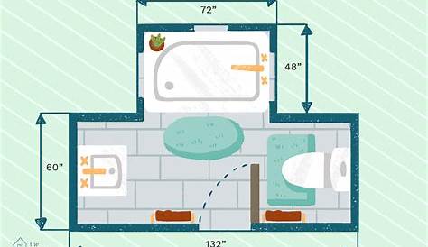 Pin by 妮妹 米 on Bath | Bathroom plans, Bathroom layout, Bathroom floor plans