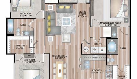 Luxury Apartment Floor Plans | Floor plan | Floor Plan Fanatic