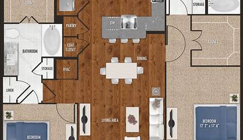 2 Bedroom Floor Plans | RoomSketcher