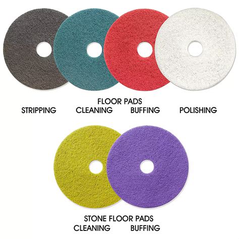 Floor Cleaning Pad Colours