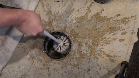 floor drain smell