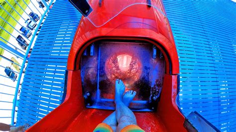 floor drop water slide