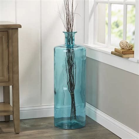 Enhance Your Home Decor with Elegant Floor Glass Vases - Stylish and Functional Options Available
