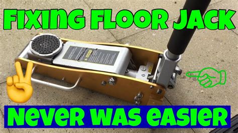Floor Jack Keeps Leaking Down