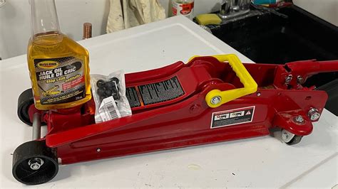 Floor Jack Leaking Fluid