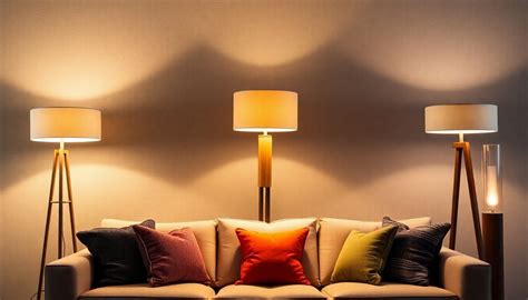 Floor Lamp Behind Couch