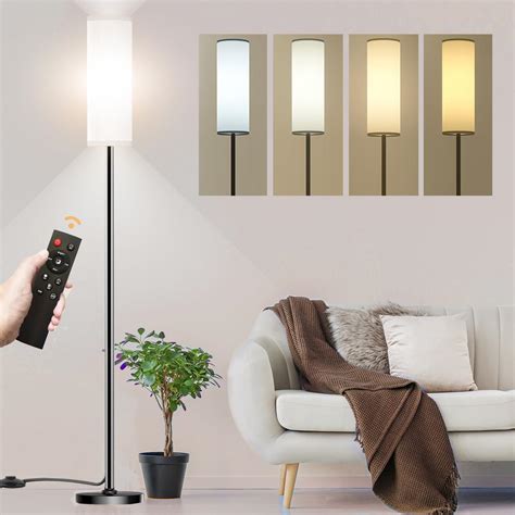 Floor Lamp With Dimmer And Remote