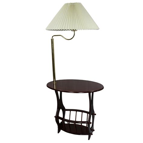home.furnitureanddecorny.com:floor lamp with magazine holder