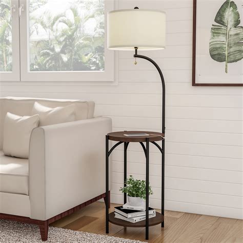 floor lamps with side tables