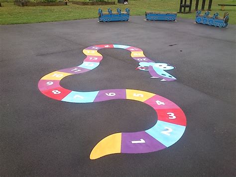 Floor Markings Playground