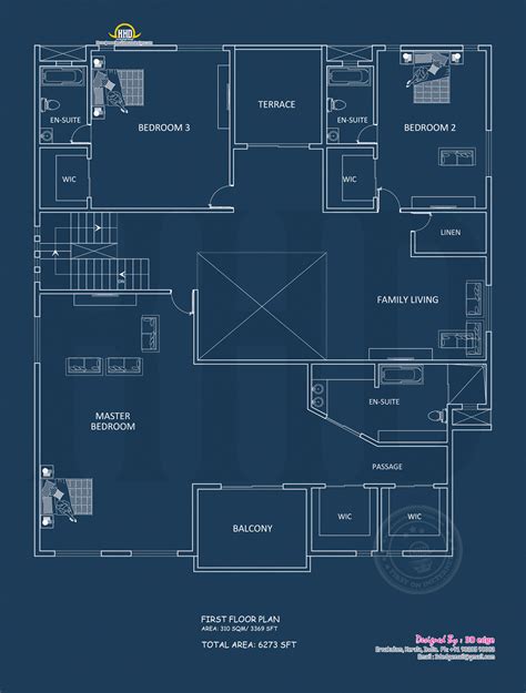 Apartment floor plan blueprint Royalty Free Vector Image