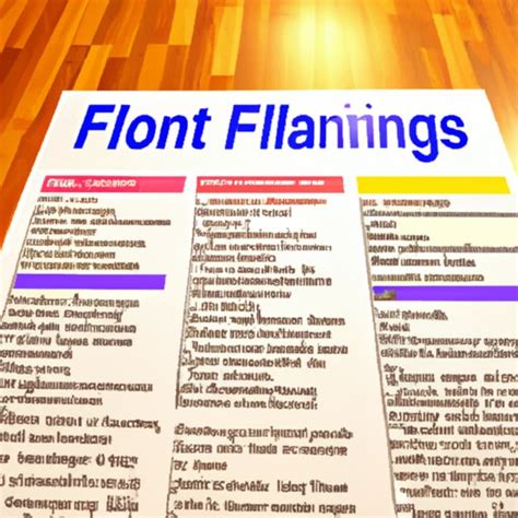 Floor Plan Financing Terms