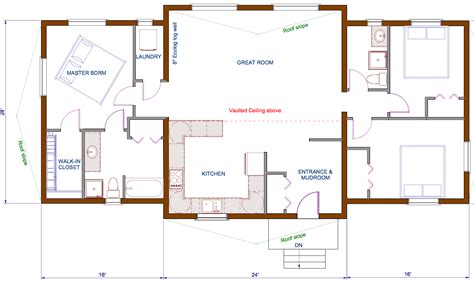 Floor Plan For Open Concept