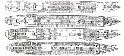 Floor Plan Titanic Deck Plans