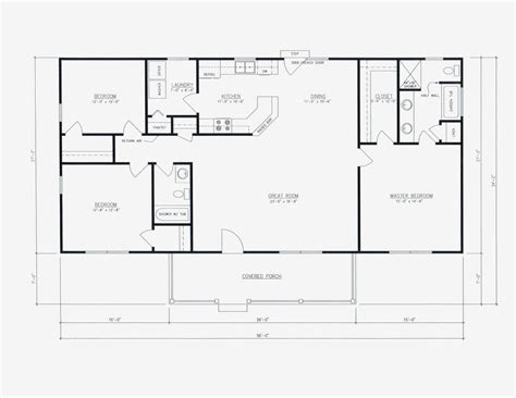 Floor Plans 3 Bedroom 2 Bath