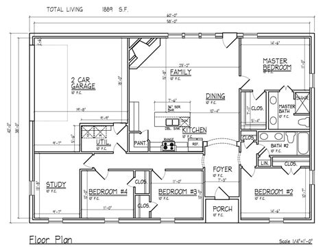 floor plans for metal building home