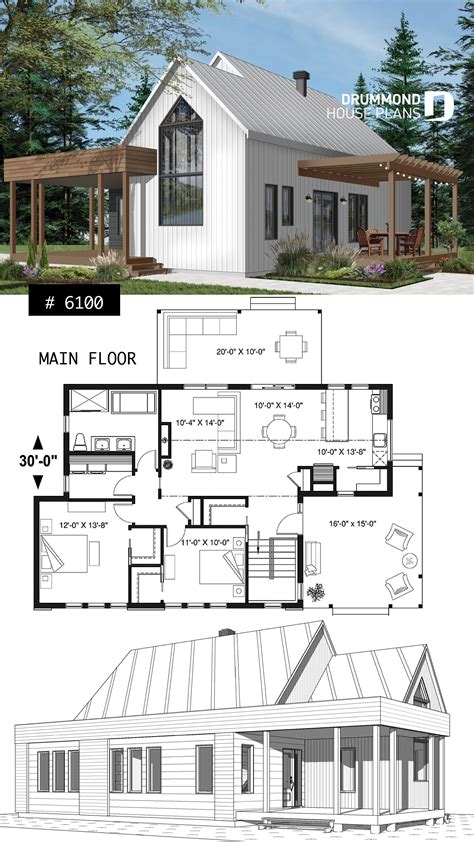 floor plans for small homes open floor plans