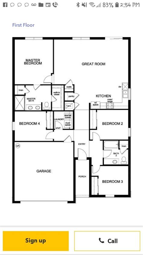 floor plans kb home 3059